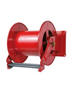 ENROLLADOR RETRACTIL 60 MTS 600 BAR 1/2" ACERO LACADO